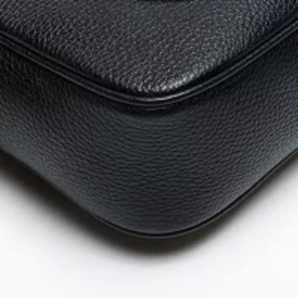 Gucci Soho Fringe Leather Shoulder Bag Black - Picture 6 of 13